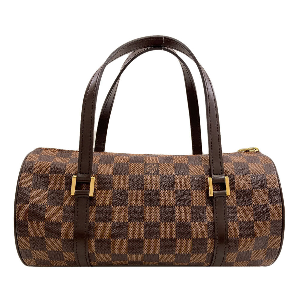 Louis Vuitton Papillon Top Handle Bag Damier Canvas Brown